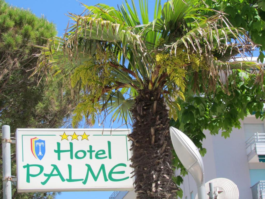 Hotel Palme Лидо-ди-Езоло Экстерьер фото